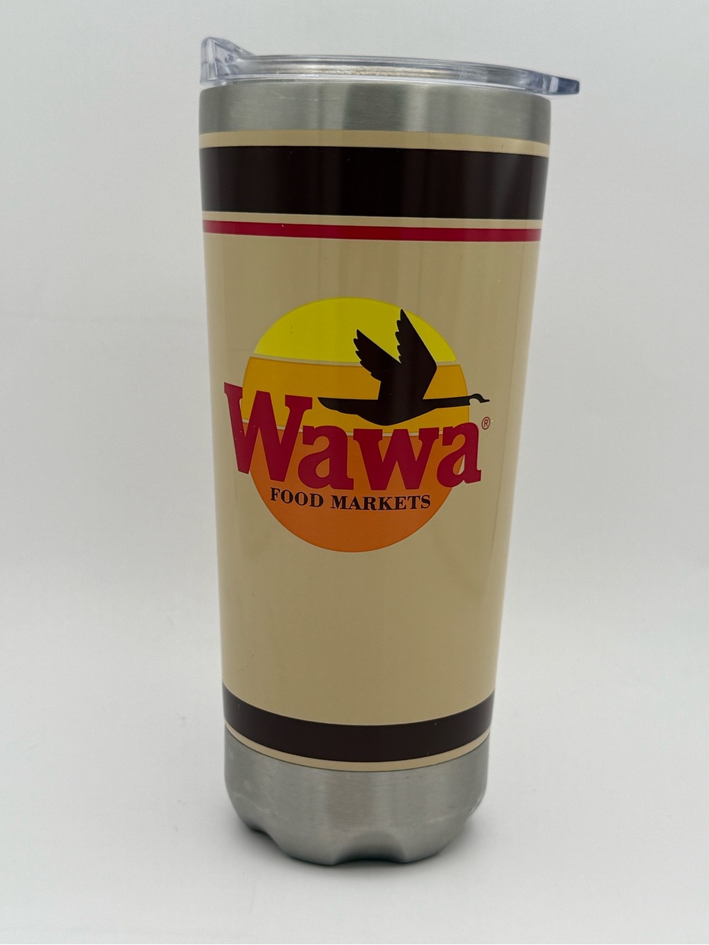 Wawa 20oz Vintage Retro Vacuum Insulated Stainless Steel Tumbler Hot or Cold